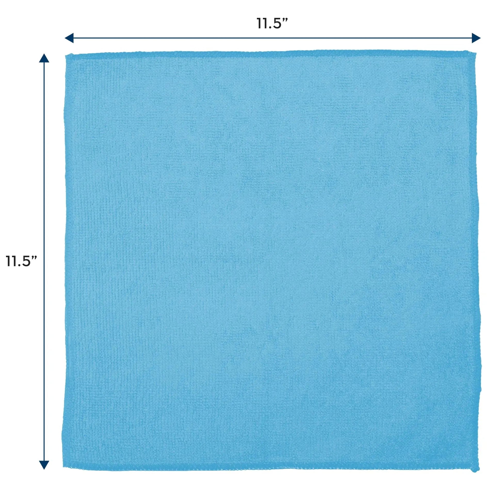 Microfiber Cleaning Cloth, S&T INC. 100 Pack, Bulk Microfiber Towel for Home, Reusable Microfiber Towels for Cars, Assorted, 11.5 in. x 11.5 in., 100 Count - North State Signs & Printing