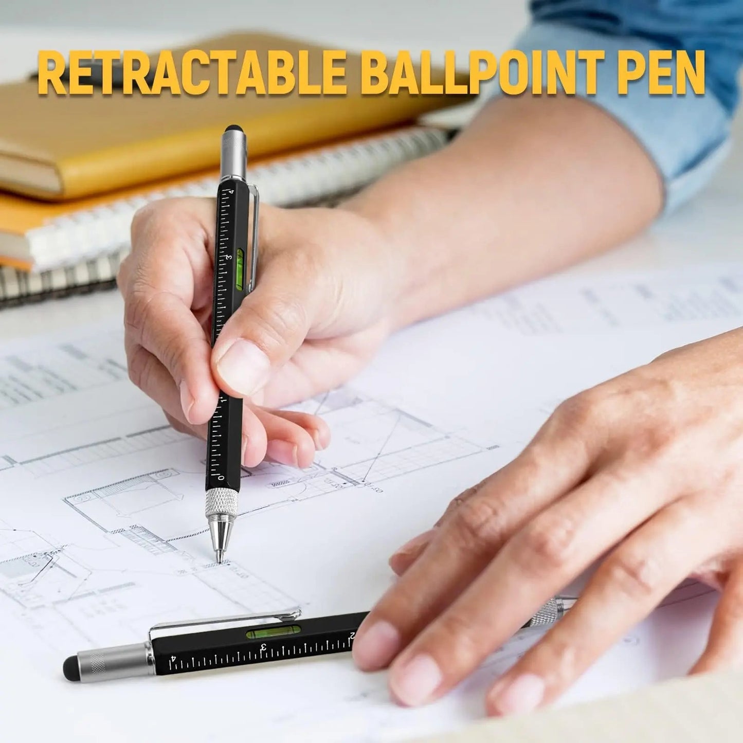 Multitool Pen, Mens Gifts for Christmas, BIIB Stocking Stuffers for Adults Men, Gifts for Men Unique Gifts for Dad Him Grandpa Husband, Dad Gifts for Men Who Have Everything, Gadgets Tools for Men - North State Signs & Printing