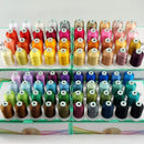 New brothread 80 Spools Polyester Embroidery Machine Thread Kit 1000M (1100Y) Each Spool - Colors Compatible with Janome and Robison - Anton Colors - North State Signs & Printing