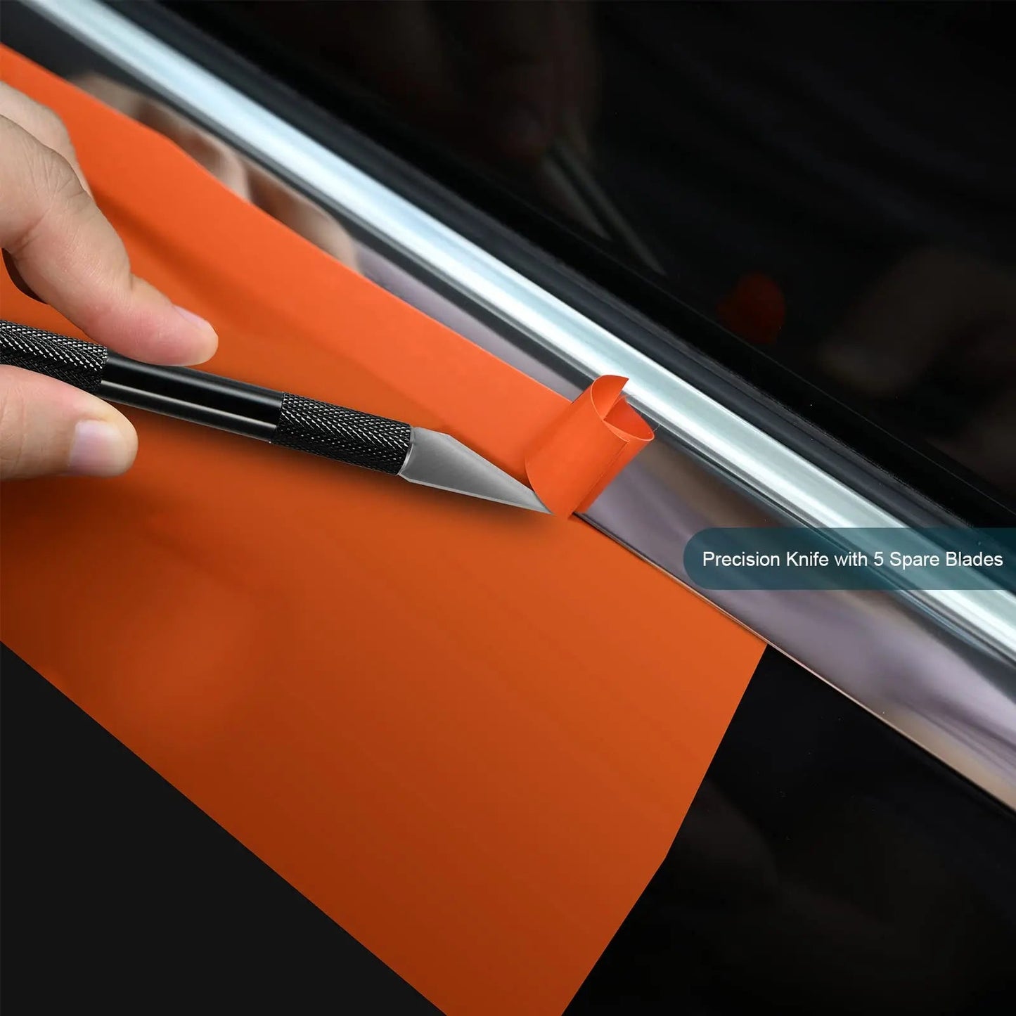 NEWISHTOOL Car Window Tint Installation Kit - Vinyl Wrap Tools With Felt Squeegee, Micro Squeegee, Razor Blade Knife - North State Signs & Printing