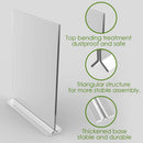 newnewshow 8.5x11 Acrylic Sign Holder 3 Pack Vertical Double - Sided Display (Optional 8.5x11 8.5x5.5 5x7 Horizontal and Vertical) - North State Signs & Printing