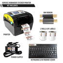 Oil Change Reminder Printer - System Kit w/ 1000 Stickers + Ink Ribbon - North State Signs & Printing