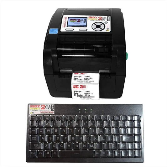 Oil Change Reminder Printer - System Kit w/ 1000 Stickers + Ink Ribbon - North State Signs & Printing