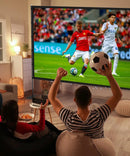 Outdoor - Projector - Screen - with - Stand - 120 inch Portable Projector Screen Indoor Outdoor Projector Screens 16:9 4K HD Lightweight Movie Screen with Carry Bag for Backyard Movie Night - North State Signs & Printing