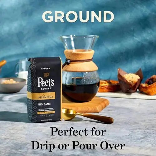 Peet's Coffee, Dark Roast Ground Coffee - Major Dickason's Blend 18 Ounce Bag - North State Signs & Printing