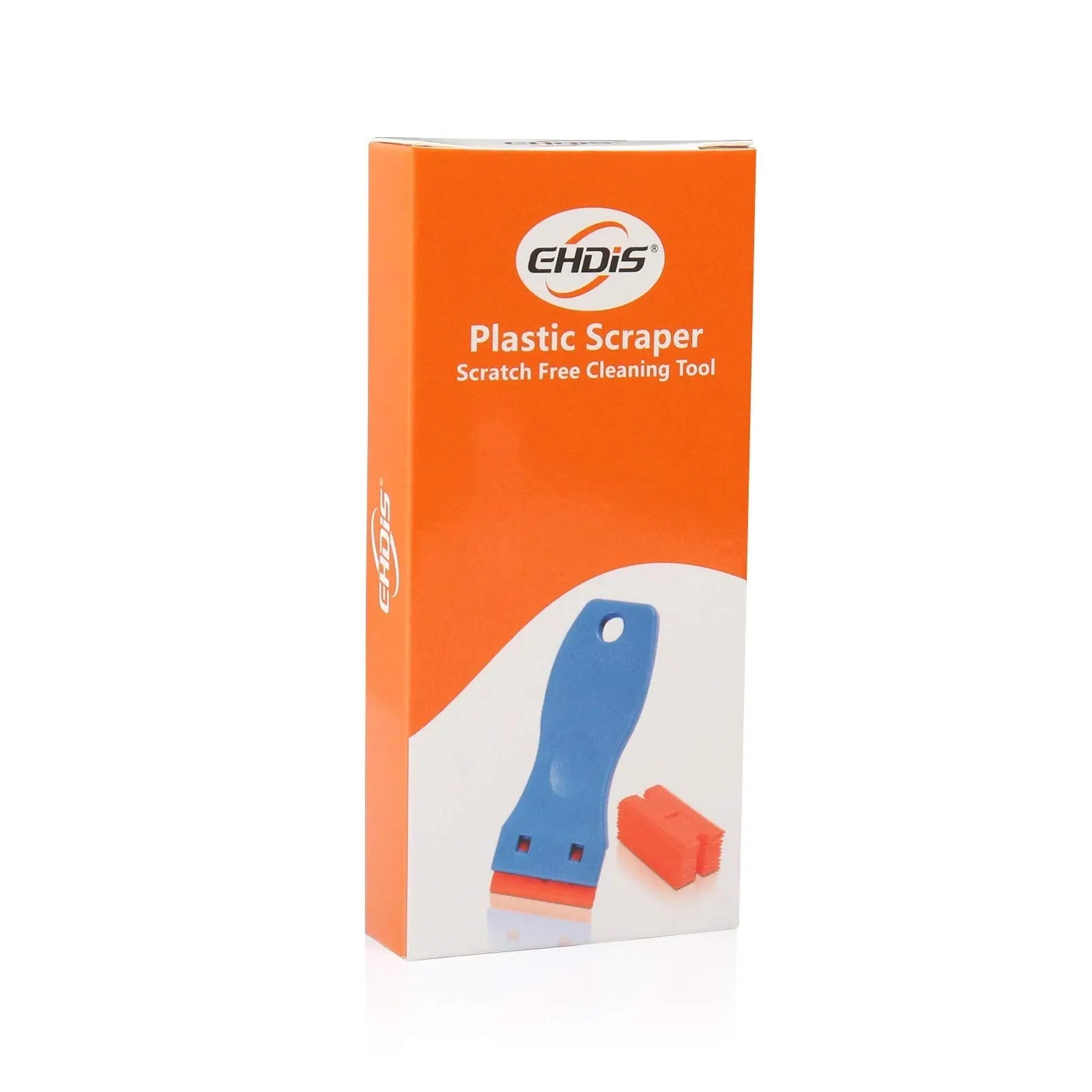 Plastic Razor Scraper with 10pcs EHDIS 1.5" Double Edged Plastic Blades Plastic Scraper Tool for Adhesive Remover,Removing Labels Stickers Decals Taping on Glass Windows (Blue) - North State Signs & Printing