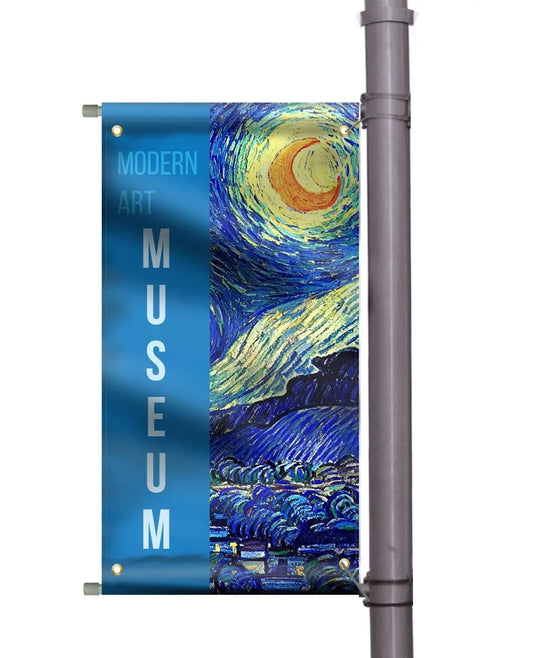 Pole Banners and Street Banners | North State Signs & Printing - North State Signs & Printing