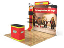 Portable Trade Show Display Conference Display Exhibit Booth Design 9 - Booth 17 10X10 - North State Signs & Printing