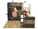 Portable Trade Show Displays Exhibit Booth Conference Design 1 - A1 10X10 - North State Signs & Printing