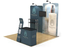 Portable Trade Show Displays Exhibit Booth Conference Design 2 - B1 10X10 - North State Signs & Printing