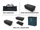 Portable Trade Show Displays Exhibit Booth Conference Design 2 - B1 10X10 - North State Signs & Printing