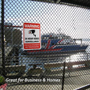 Private Property Sign No Trespassing Sign, Sheenwang 4 - Pack, Video Surveillance Signs Outdoor, UV Printed .040 Mil Rust Free Aluminum 10 x 7 in, Security Camera Sign for Home, Business, Driveway Alert, CCTV - North State Signs & Printing