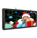 P6 Programmable LED Sign 40’’ x 18’’ for Outdoor WiFi + USB LED Scrolling Message Board with High Resolution