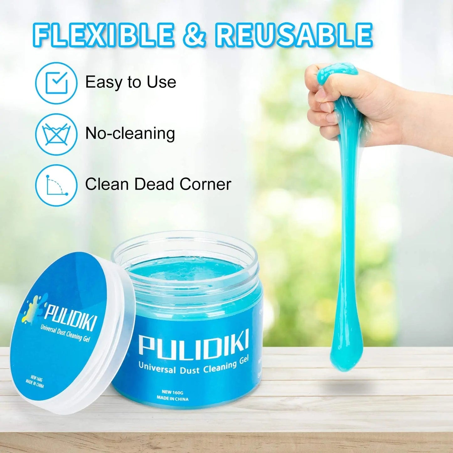 PULIDIKI Car Cleaning Gel Car Cleaning Putty Kit Slime Cleaner Interior Auto Detail Tools Supplies Car Accessories Stocking Stuffers Gifts for Men Women White Elephant Gifts for Adults Teens Christmas - North State Signs & Printing