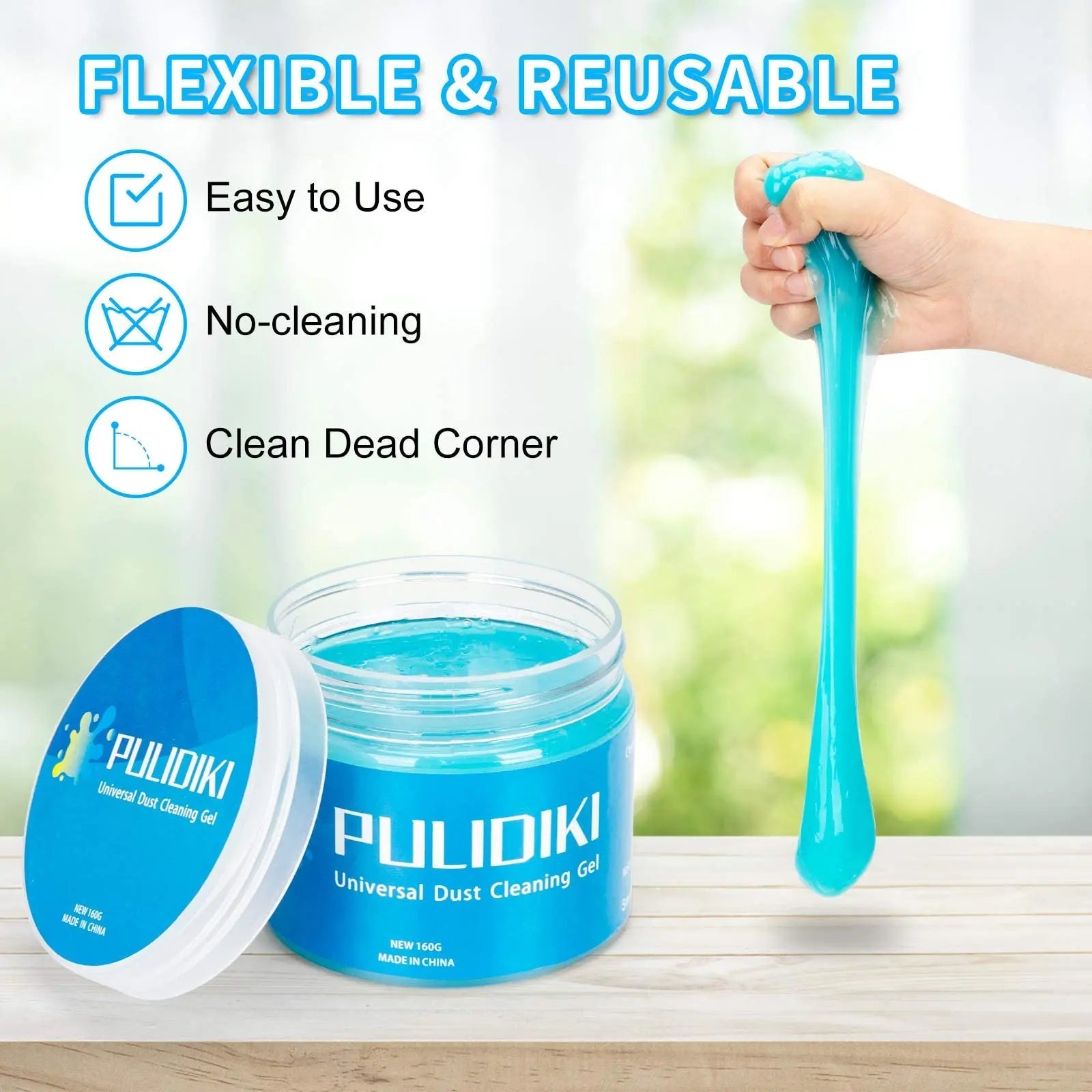PULIDIKI Car Cleaning Gel Car Cleaning Putty Kit Slime Cleaner Interior Auto Detail Tools Supplies Car Accessories Stocking Stuffers Gifts for Men Women White Elephant Gifts for Adults Teens Christmas - North State Signs & Printing