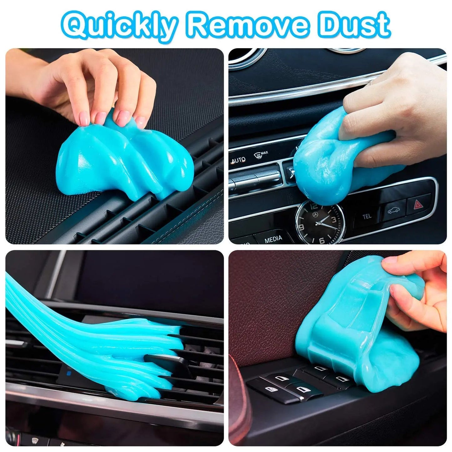 PULIDIKI Car Cleaning Gel Car Cleaning Putty Kit Slime Cleaner Interior Auto Detail Tools Supplies Car Accessories Stocking Stuffers Gifts for Men Women White Elephant Gifts for Adults Teens Christmas - North State Signs & Printing