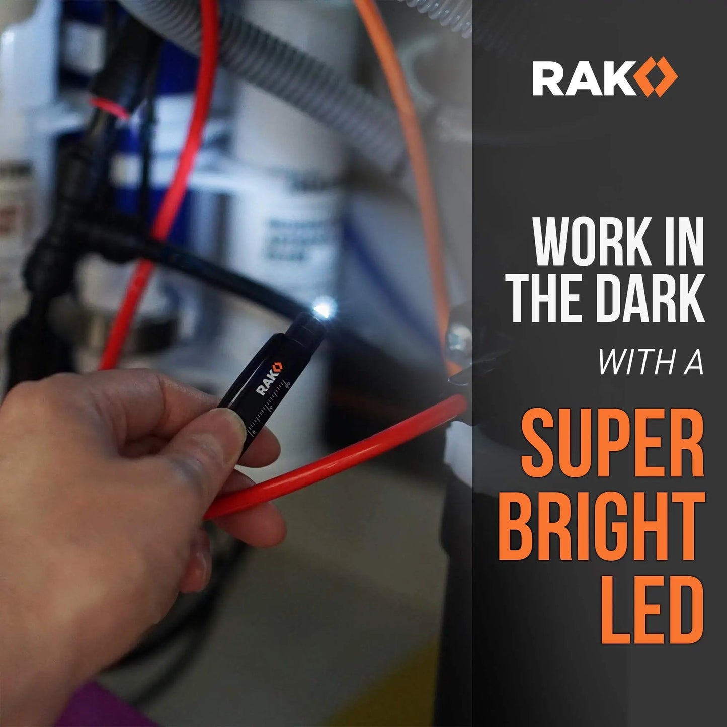 RAK Multitool Pen 2 - Pack - Multi - Tool Pens with LED Light, Flathead & Phillips Screwdrivers, Level, Ruler, Bottle Opener, and Stylus. Gift - Ready Box with Ink Refills & Batteries. Great for EDC. - North State Signs & Printing