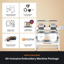 Ricoma MT 1502 - 15 - Needle Multi - Head Commercial Embroidery Machine, Large Sewing Field, Small Arm for Difficult Areas, Complete Package with All Necessities - North State Signs & Printing