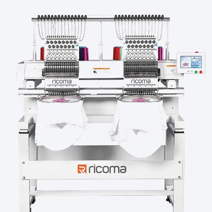 Ricoma MT 1502 - 15 - Needle Multi - Head Commercial Embroidery Machine, Large Sewing Field, Small Arm for Difficult Areas, Complete Package with All Necessities - North State Signs & Printing