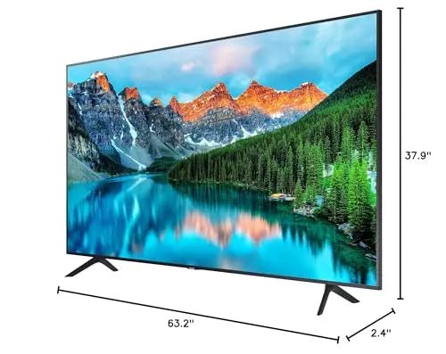 Samsung 65 - Inch BE65T - H Pro TV | Commercial | Easy Digital Signage Software | 4K | HDMI | USB | TV Tuner | Speakers | 250 nits, Black - North State Signs & Printing