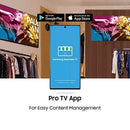 Samsung 65 - Inch BE65T - H Pro TV | Commercial | Easy Digital Signage Software | 4K | HDMI | USB | TV Tuner | Speakers | 250 nits, Black - North State Signs & Printing