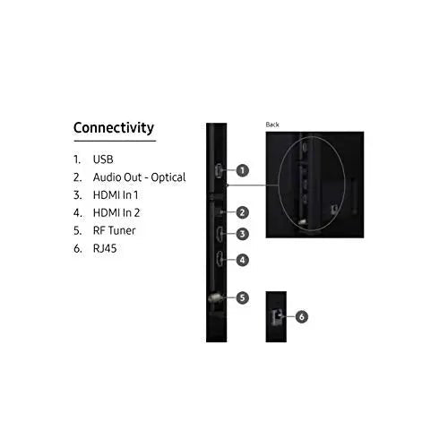 Samsung 65 - Inch BE65T - H Pro TV | Commercial | Easy Digital Signage Software | 4K | HDMI | USB | TV Tuner | Speakers | 250 nits, Black - North State Signs & Printing