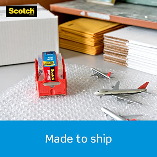 Scotch Heavy Duty Packaging Tape 1.88’’ x 22.2 yd Designed for Packing Shipping and Mailing Strong Seal on All Box