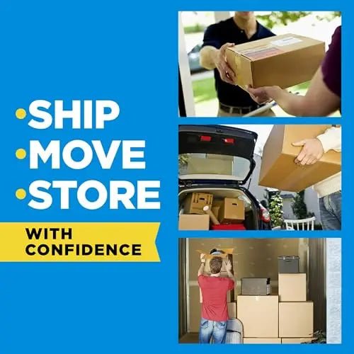 Scotch Heavy Duty Shipping Tape and Moving Packing Tape, Clear, Packing and Moving Supplies, 1.88 in. x 22.2 yd., 6 Tape Rolls with Dispensers - North State Signs & Printing
