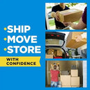 Scotch Heavy Duty Shipping Tape and Moving Packing Tape, Clear, Packing and Moving Supplies, 1.88 in. x 22.2 yd., 6 Tape Rolls with Dispensers - North State Signs & Printing