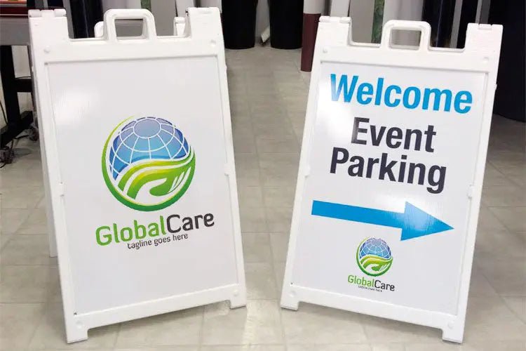 Signicade Deluxe A-Frames, Sandwich Boards, and Sidewalk Sandwich Boards - North State Signs & Printing