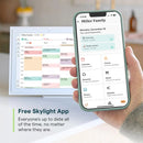 Skylight Calendar - 15" Digital Calendar - White - North State Signs & Printing