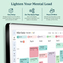 Skylight Calendar Max: 27 - Inch Smart Digital Calendar & Chore Chart, Family Organizer with Interactive Touchscreen Display – Wall Mountable in Portrait or Landscape, Charcoal Shadowbox Frame - North State Signs & Printing