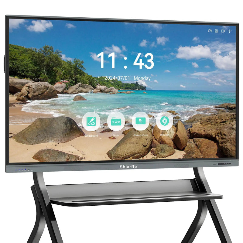 Smart Board Interactive Whiteboard, 55 - Inch, 4K Touch Screen Smart Whiteboard for Classroom Office Home Designer Studio Shiarffe SKI55 (Board and Wall Mount Only) - North State Signs & Printing