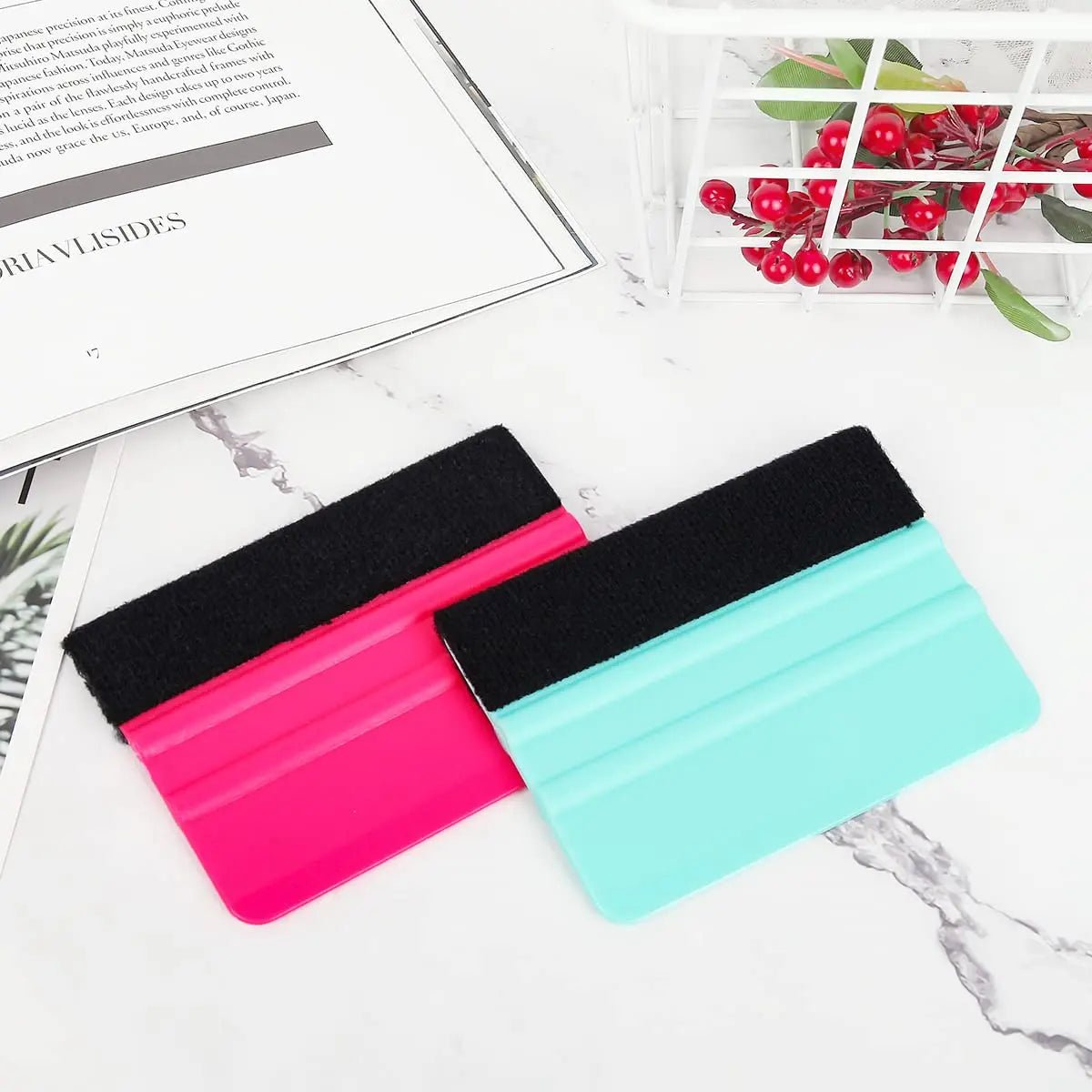 Squeegee for Vinyl - Felt Squeegee Tool, 2Pack Craft Adhesive Vinyl for Car Film Wrap, Sign Making, DIY Crafting, Window - North State Signs & Printing