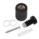 Standoffs Stainless Steel Standoff Screws, Wall Sign Standoff Mounting Hardware Advertising Luomorgo 12 Pcs 1/2" x 0.78" Glass Standoff Nail for Hanging Acrylic Picture Frame, Black - North State Signs & Printing