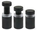 Standoffs Stainless Steel Standoff Screws, Wall Sign Standoff Mounting Hardware Advertising Luomorgo 12 Pcs 1/2" x 0.78" Glass Standoff Nail for Hanging Acrylic Picture Frame, Black - North State Signs & Printing