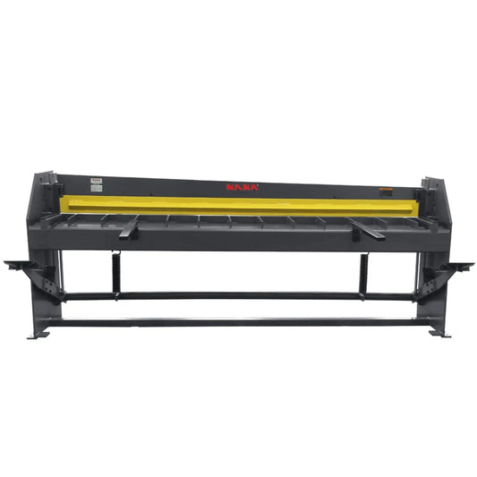 Stomp Shear, 98 - Inch Foot Stomp Shear Solid Construction High Precision Sheet Metal Foot Shear, 18 Gauge Mild Steel Capacity - North State Signs & Printing