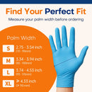 Supmedic Medical Nitrile Exam Gloves, Latex - Free, Powder - Free, Food Safe, Cooking Food Prep, Disposable Gloves, Blue, 100 Pcs (Large) - North State Signs & Printing