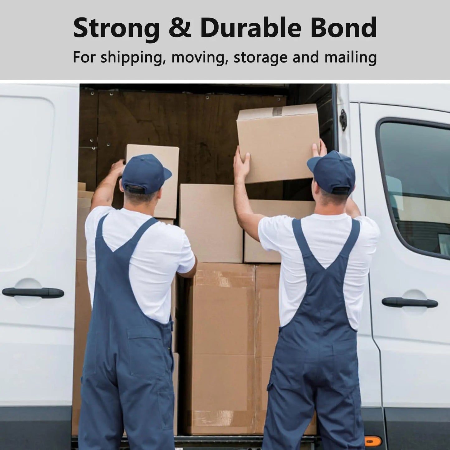 Total 400 yd, 6 Pack 1.18 in x 66.6 yd - Heavy Duty Packing Tape with Dispenser, Bingding Tape, Clear Shipping Tape, Packaging Tape, Package Tape for Shipping Moving Storage and Mailing - North State Signs & Printing