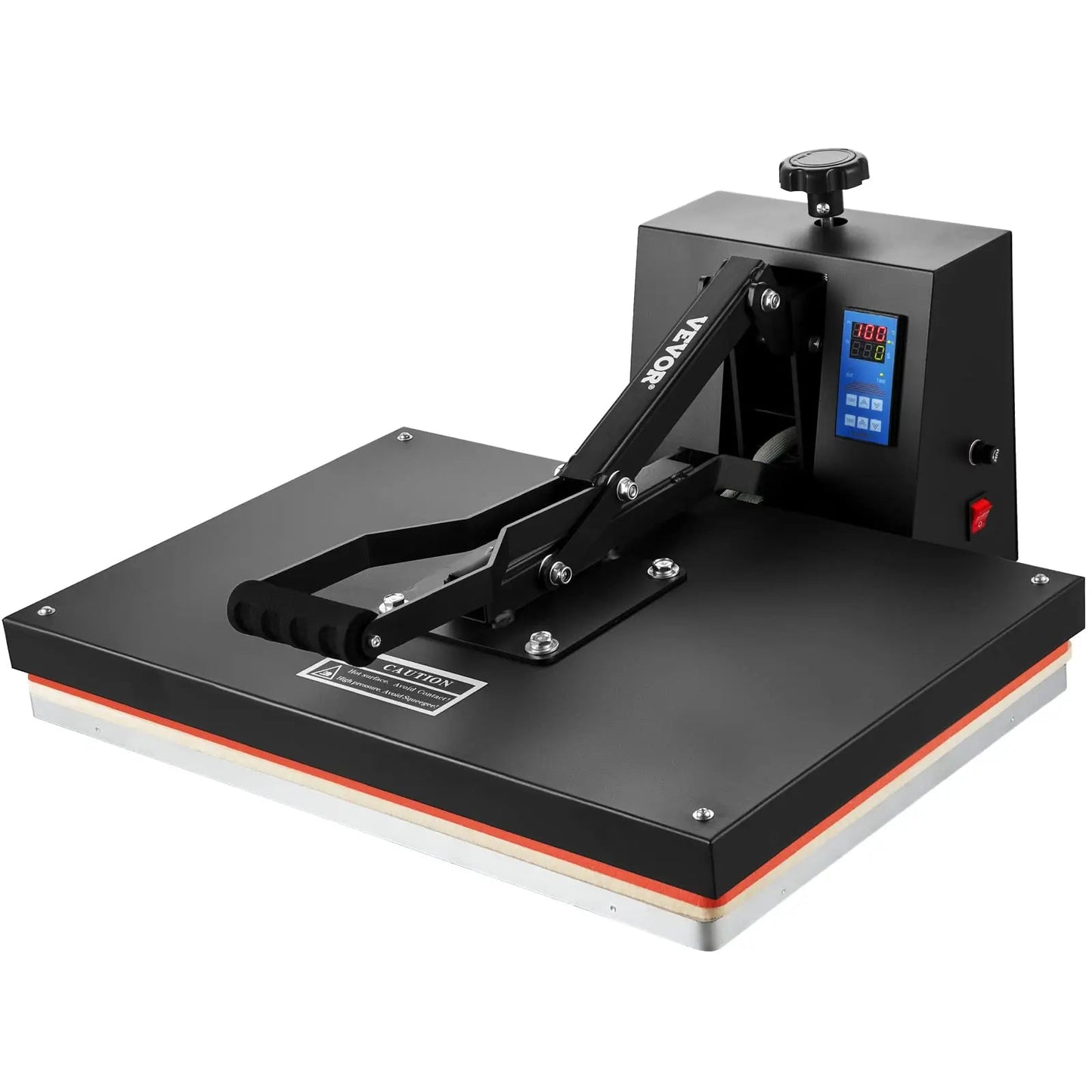 VEVOR Heat Press 16x24, 1700W Power Heat Press Machine, Fast Heating, High Pressure Heat Press Machine for T-Shirt, Digital Industrial Sublimation Printer for Heat Transfer Vinyl, Easy to Use, Black - North State Signs & Printing