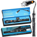 VIBELITE Extendable Magnetic Flashlight with Telescoping Magnet Pickup Tool - Cool Gadget Valentines Day Gifts for Him, Men, Husband, Dad, Father, Mechanic,Tech,Handyman, Boyfriend, Women - North State Signs & Printing