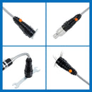 VIBELITE Extendable Magnetic Flashlight with Telescoping Magnet Pickup Tool - Cool Gadget Valentines Day Gifts for Him, Men, Husband, Dad, Father, Mechanic,Tech,Handyman, Boyfriend, Women - North State Signs & Printing