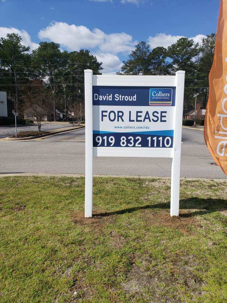 Vinyl Sign Frames - Vinyl Real Estate Frames - North State Signs & Printing
