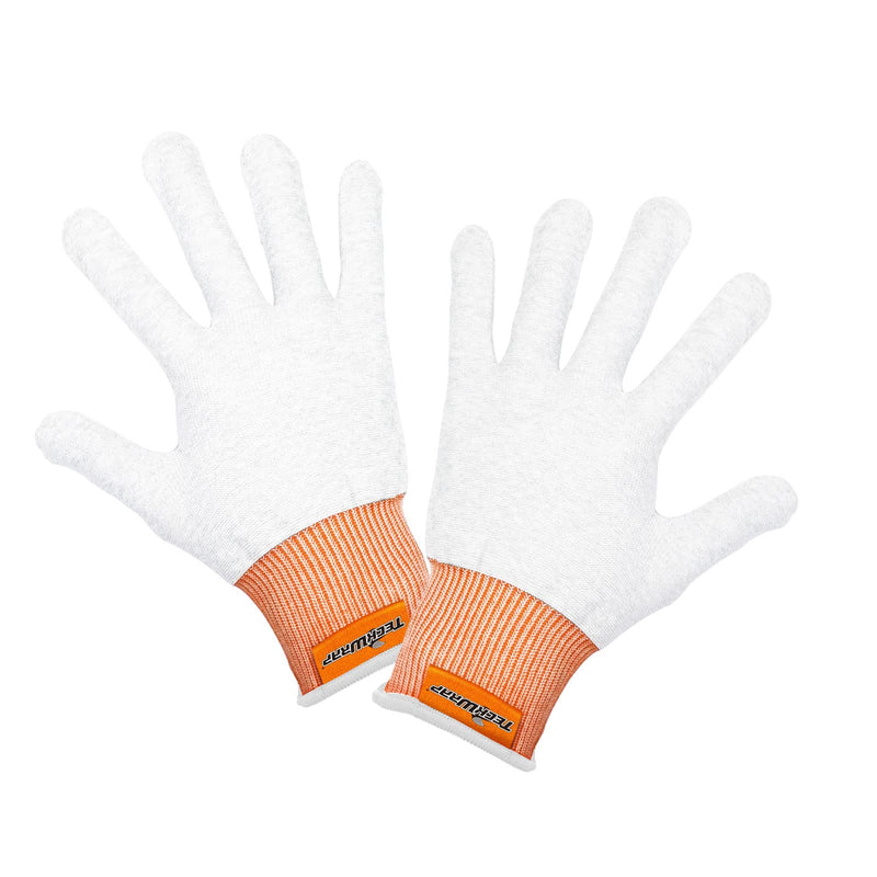 TECKWRAP White Professional Vinyl Wrap Anti-Static Application Gloves For Wrap & Decal Applicators (1 Pairs/Pack)