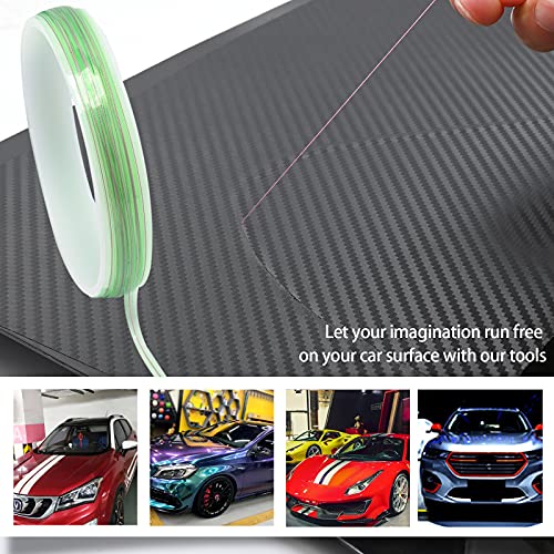 FOSHIO Window Tint Vinyl Wrap Tool Kit with 5M Knife Tape Felt Squeegee Micro Squeegee Wrap Magnets Holders Gloves