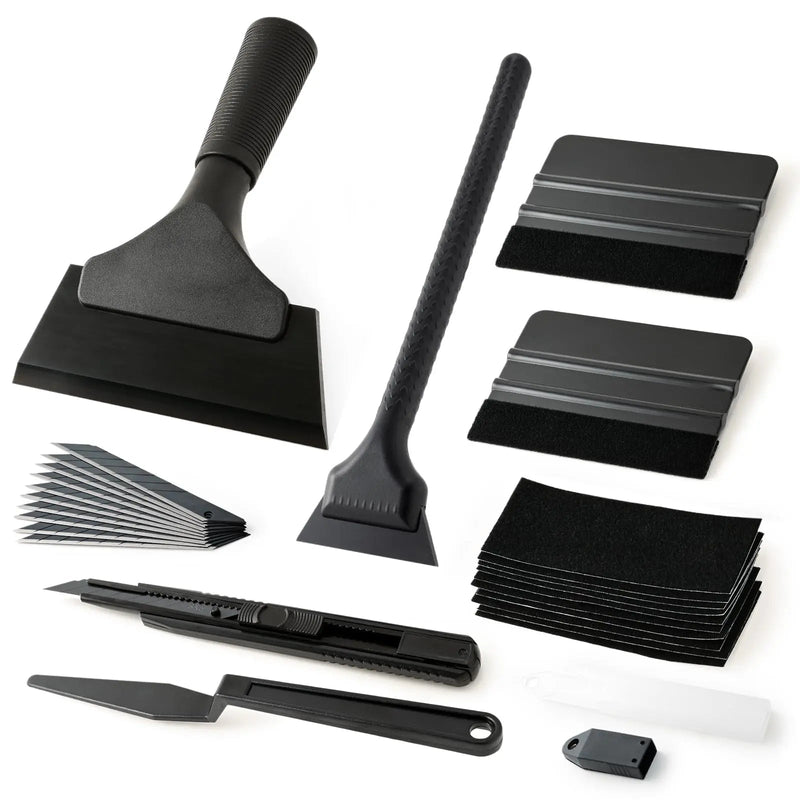 Vinyl Wrap Tool Window Tint Kit,Car Window Tint Application Kit with Small Rubber Squeegee, Vinyl Squeegee,Shank Gasket squeegee,Mini Quarter Squeegee for Car Wrapping,Window Tinting - North State Signs & Printing