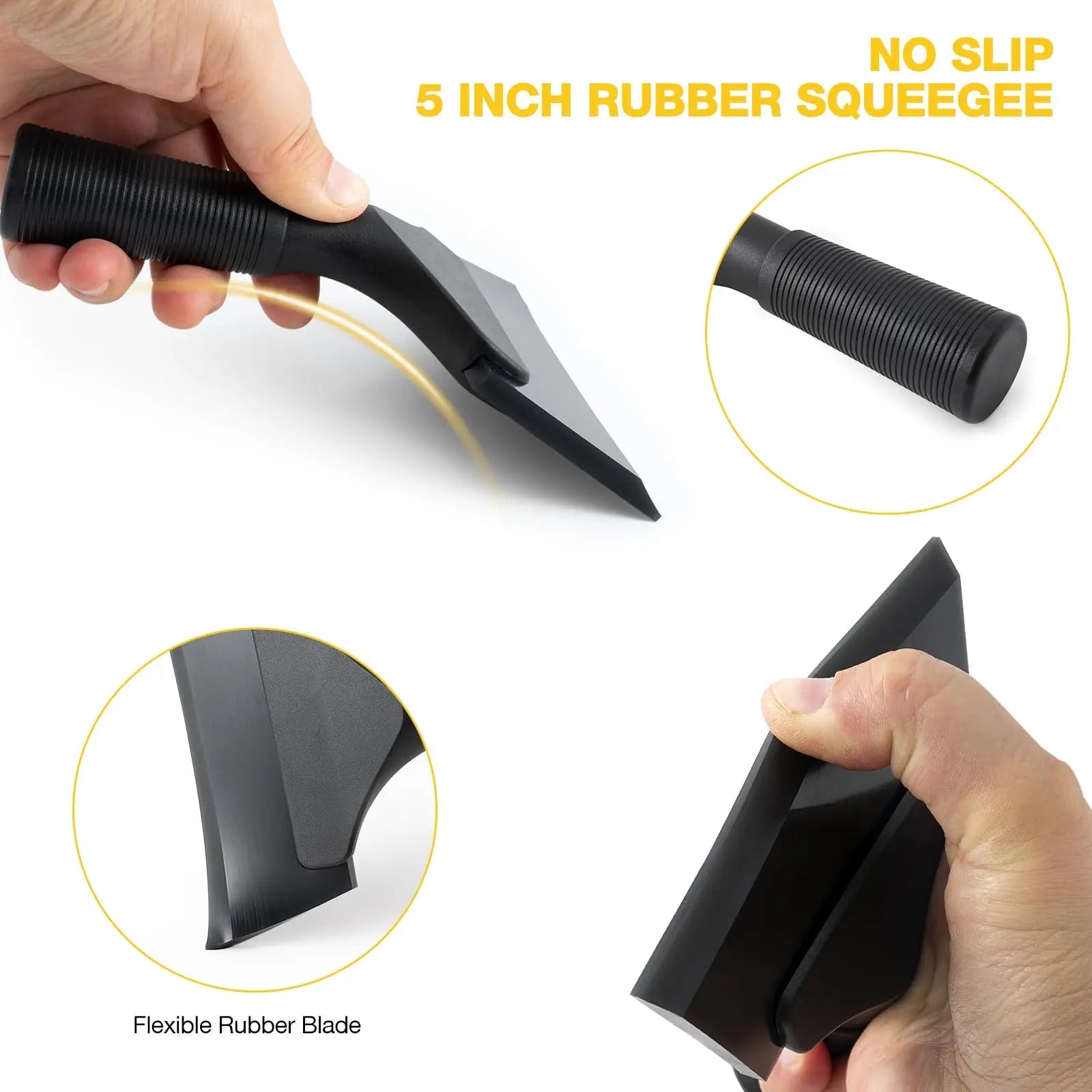 Vinyl Wrap Tool Window Tint Kit,Car Window Tint Application Kit with Small Rubber Squeegee, Vinyl Squeegee,Shank Gasket squeegee,Mini Quarter Squeegee for Car Wrapping,Window Tinting - North State Signs & Printing