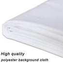 White Backdrop Background for Photography, GFCC, 8FTX10FT - North State Signs & Printing