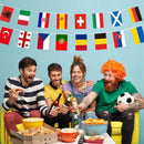 World Flags,International Flags,100 Countries Pennant Banner String National Flags For Classroom Garden Olympics Festival Grand Opening Bar Sports Clubs Party Events Decorations - North State Signs & Printing