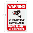 WOUSEDO 2 - Pack Private Property No Trespassing Sign - North State Signs & Printing